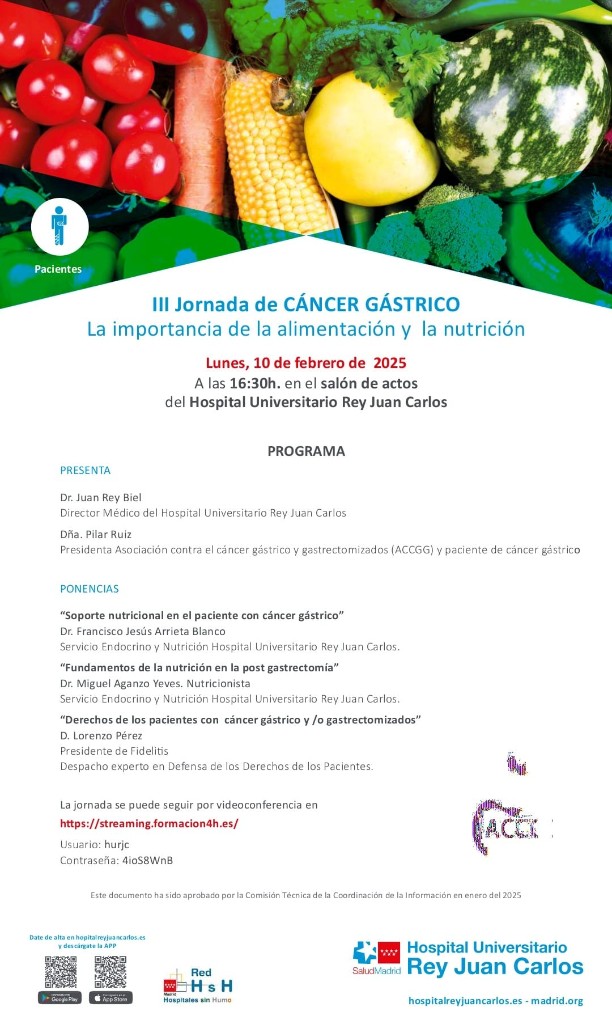 NUTRICIÓN Y DERECHOS EN LOS PACIENTES DE CÁNCER GÁSTRICO Y/O GASTRECTOMIZADOS